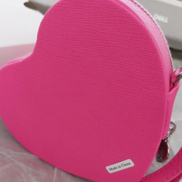 NEW AUTHENTIC PANDORA PINK HEART SHAPED JEWELRY BOX/case - Picture 11 of 11